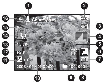 ROLLEI XS-10 - Mode lecture [▶] - lecture d'image fixe - 1