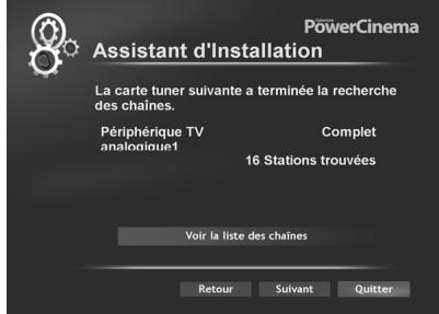 HAUPPAGE HVR-900 HD - Recherche des chaînes TNT - 1