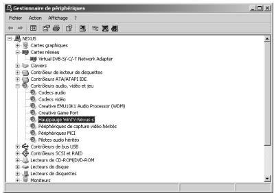 HAUPPAGE NEXUS-S - Installation des pilotes WinTV-NEXUS-S - 4