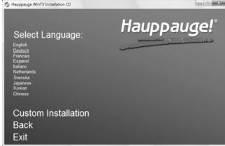 HAUPPAGE NOVA-S-USB2 - Installation des pilotes et applications WinTV - 5