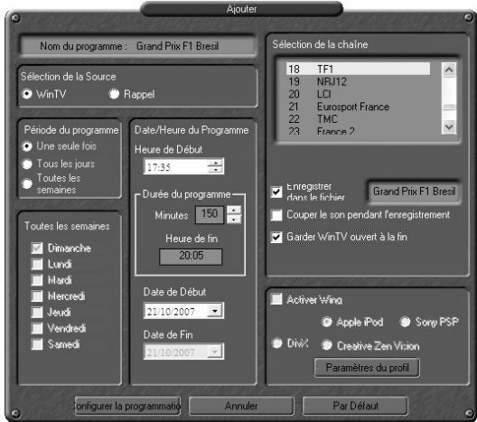 HAUPPAGE NOVA-S-USB2 - WinTV-Scheduler - 2