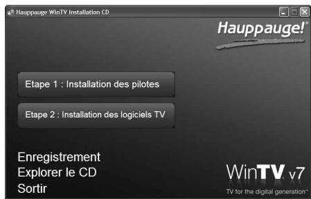 HAUPPAGE NOVA-TD-500/T-PCI - Installation des pilotes et applications - 1
