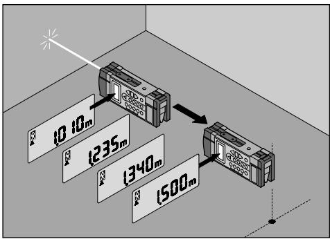 HILTI PD10 - Mesures en continu (tracking) - 6