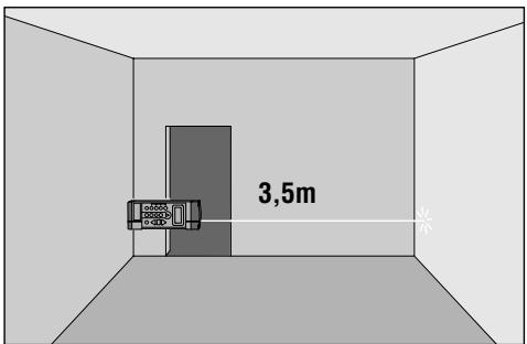 HILTI PD10 - Exemple : détermination de la surface de base d'une pièce. - 2