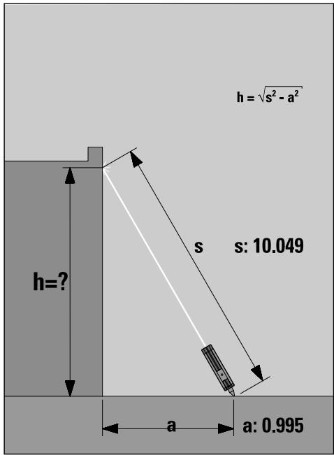HILTI PD10 - Mesures des hauteurs des façades d'un bâtiment - 2