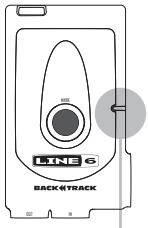 LINE 6 BACKTRACK - Recharger la batterie - 1