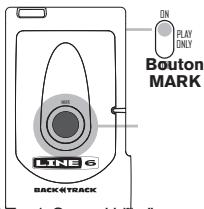 LINE 6 BACKTRACK - Reglage du niveau du micro - 1
