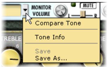 LINE 6 GEARBOX 3.5 - Menu source select : - 1