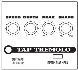 LINE 6 TAP TREMOLO - Tap Tremolo-Pilotenhandbuch - 2