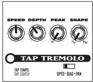 LINE 6 TAP TREMOLO - Tap Tremolo-Pilotenhandbuch - 4