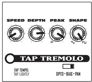 LINE 6 TAP TREMOLO - Trémolo à lampes - 1