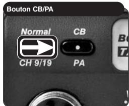 COBRA 19DXC - Sélection d'un canal - 2