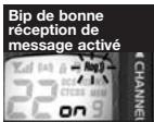 COBRA LI 6000-2 WXC - Tonalité de confirmation de bonne réception de message - 2