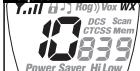 COBRA CXT450C - Pour écouter tous les canaux de radio tous risques: - 1