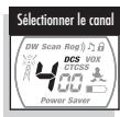 COBRA MT 800 - Pour activer la double écoute : - 1