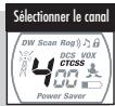 COBRA MT 800 - Pour balayer les codes privés : - 1