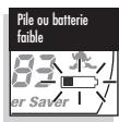 COBRA MT 800 - Indicateur de pile ou batterie faible - 1