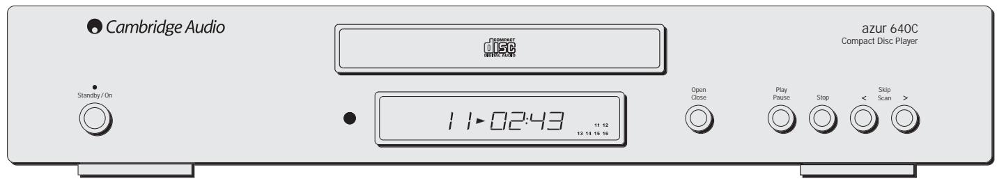 CAMBRIDGE AUDIO AZUR 640C - Stop [Parar] - 2