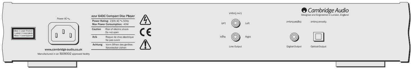CAMBRIDGE AUDIO AZUR 640C - Skip/Scan - 1
