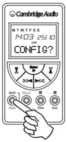 CAMBRIDGE AUDIO INCOGNITO LK10 - Menu Configurer - 2