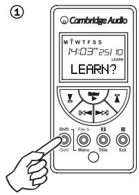 CAMBRIDGE AUDIO INCOGNITO LK10 - Menu de réglage - 2
