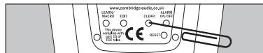 CAMBRIDGE AUDIO INCOGNITO LR10 - SUPPRESSION DE DONNEES ENREGISTREES - 1