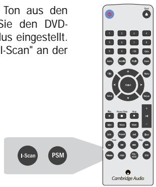 CAMBRIDGE AUDIO DVD80 SERIES - ANSCHLUSS AN PROGRESSIVE SCAN TV/ANZEIGE - 1
