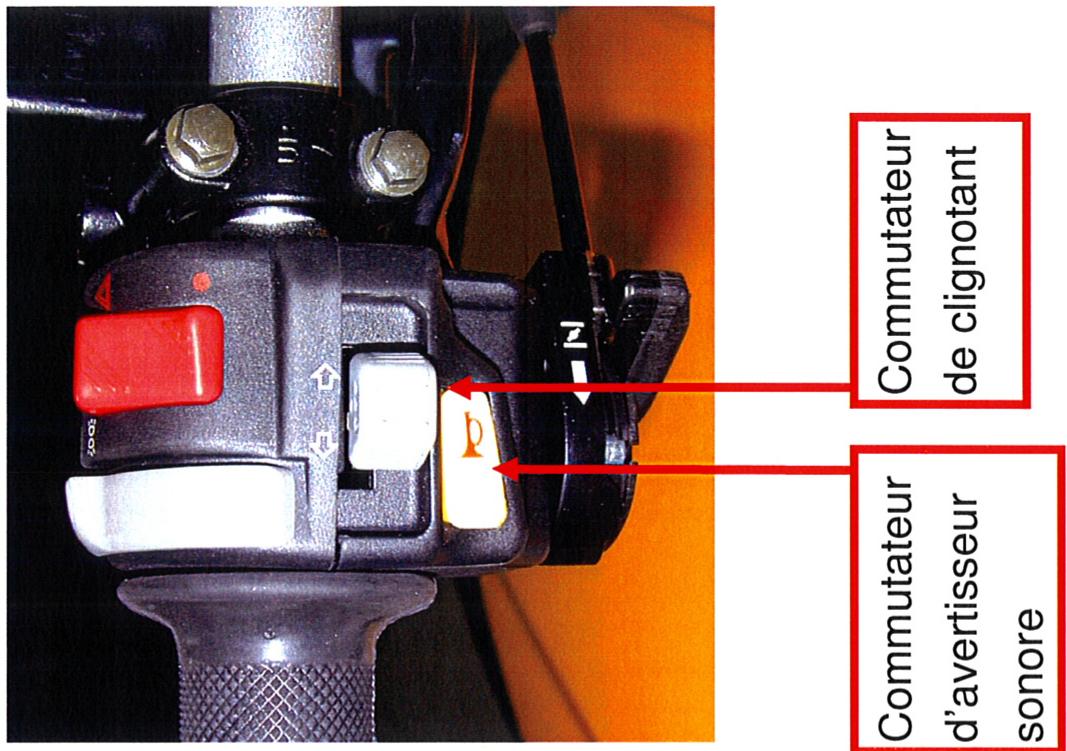 Commutateur d'avertisseur sonore Commutateur de clignotant