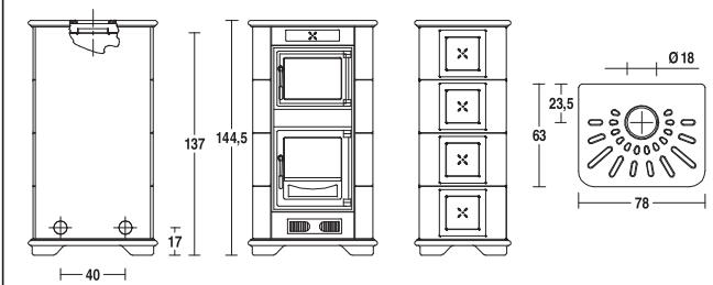 SEGUIN E 926 - Données techniques et dimensions : - 1