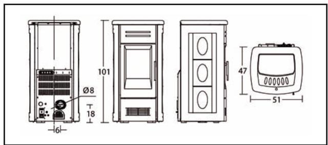 SEGUIN P 950 - Données techniques et dimensions - 1