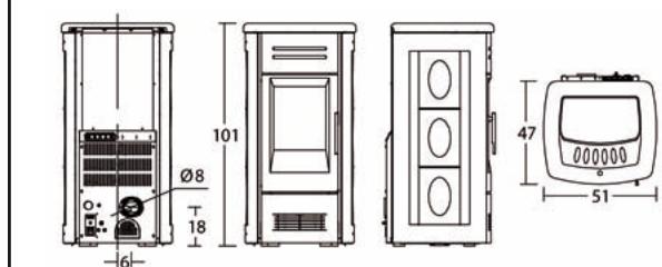 SEGUIN P 958 - Données techniques et dimensions - 1