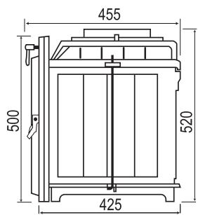 SEGUIN SUPER 9 - FOYER AVEC CONVECTEUR + KIT DE VENTILATION - 5