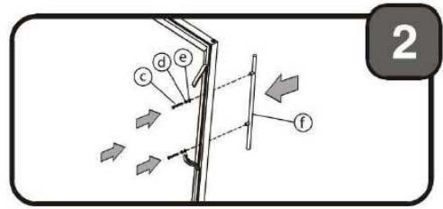 LA SOMMELIERE TR3V180 - Handle installation instruction - 2