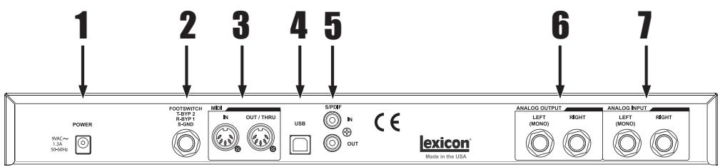 LEXICON MX200 - Molette de sélection de programme - 1