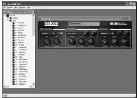 LEXICON MX200 - Ouvrir/creer un programme - 1