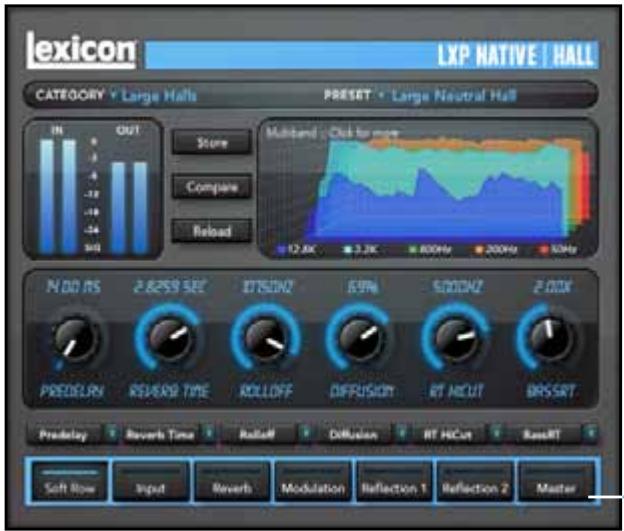 LEXICON LXP NATIVE - Touches de navigation - 1