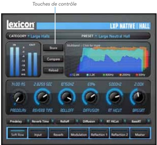 LEXICON LXP NATIVE - Touches de contrôle - 1