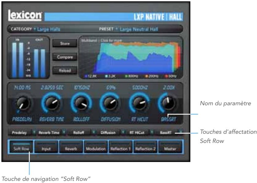 LEXICON LXP NATIVE - Touches inférieures variables - 1