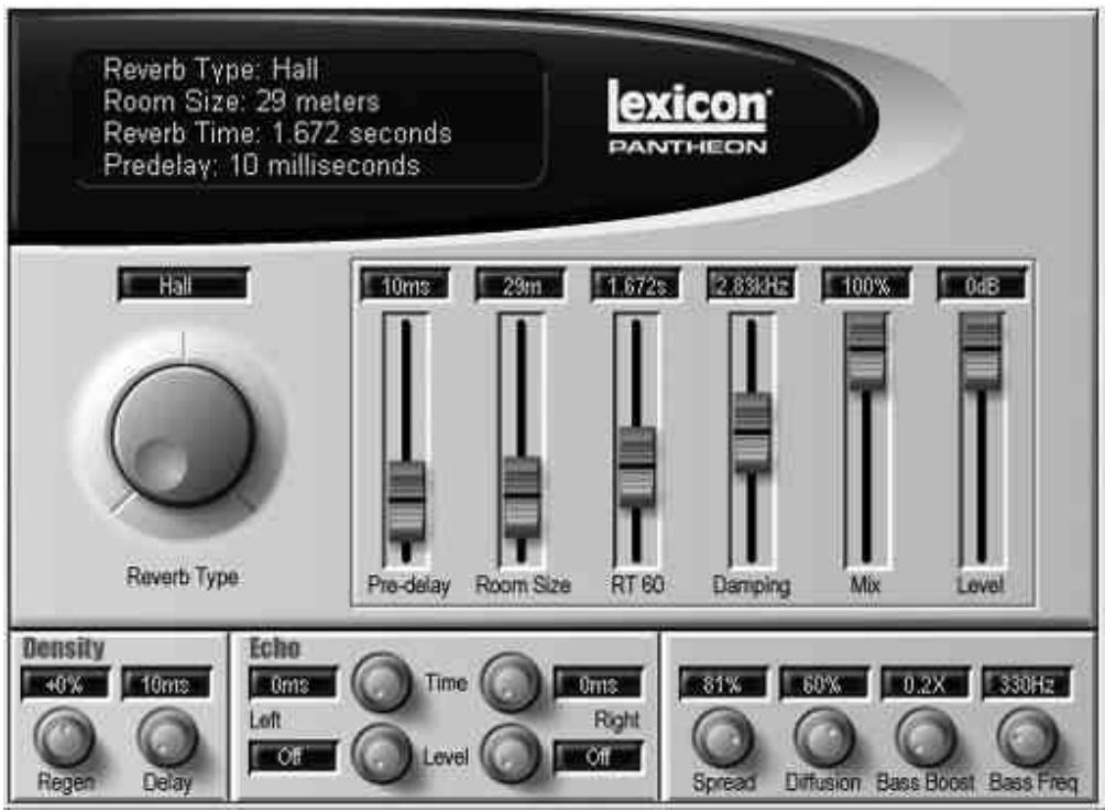 LEXICON PANTHEON - Plug-In de réverbération Pantheon™ - 1