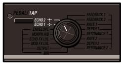 LEXICON VORTEX - Asignación de un parámetro a un pedal - 2