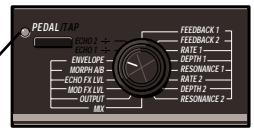 LEXICON VORTEX - Assign a Parameter to a Pedal - 1