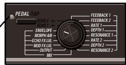 LEXICON VORTEX - Asignación de un parámetro a un pedal - 1
