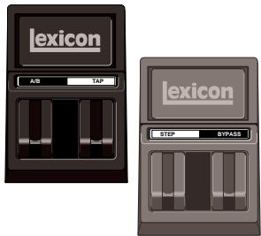 LEXICON VORTEX - Conexiones de los interruptores de pie y del pedal - 3