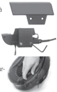 CARDO SCALA RIDER G4 POWERSET - La Méthode Standard : Fixer la pince au casque - 1
