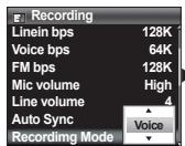 COWON IAUDIO 7 - Enregistrement à l'aide du micro intégré - 3