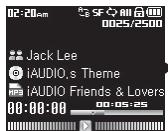 COWON IAUDIO 7 - Lecture de fichiers audio et vidéo - 9
