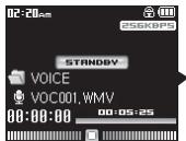 COWON IAUDIO 7 - Enregistrement à l'aide du micro intégré - 5