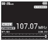 COWON IAUDIO 7 - Écouter la radio FM - 2