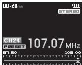 COWON IAUDIO 7 - Réglage et utilisation des canaux préréglés - 4