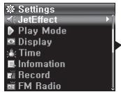 COWON IAUDIO 7 - Basculer d'un mode à un autre - 11